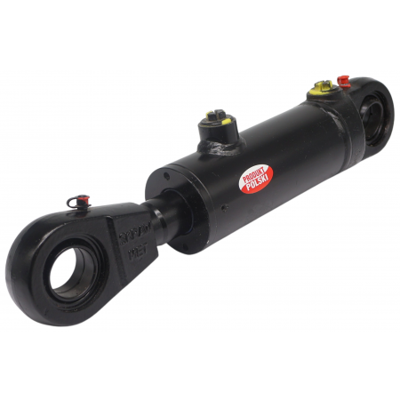 POLSKI SIŁOWNIK HYDRAULICZNY CYLINDER TŁOK SKOK 80 2-STR SKRAW-MET